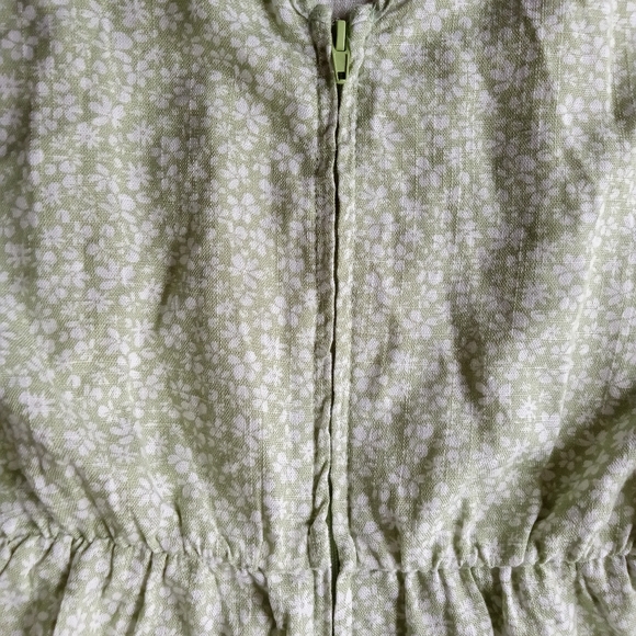 SPEECHLESS Romper Green Floral Skort - Picture 6 of 12